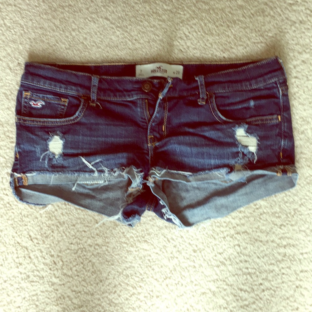 Hollister low rise shorty shorts